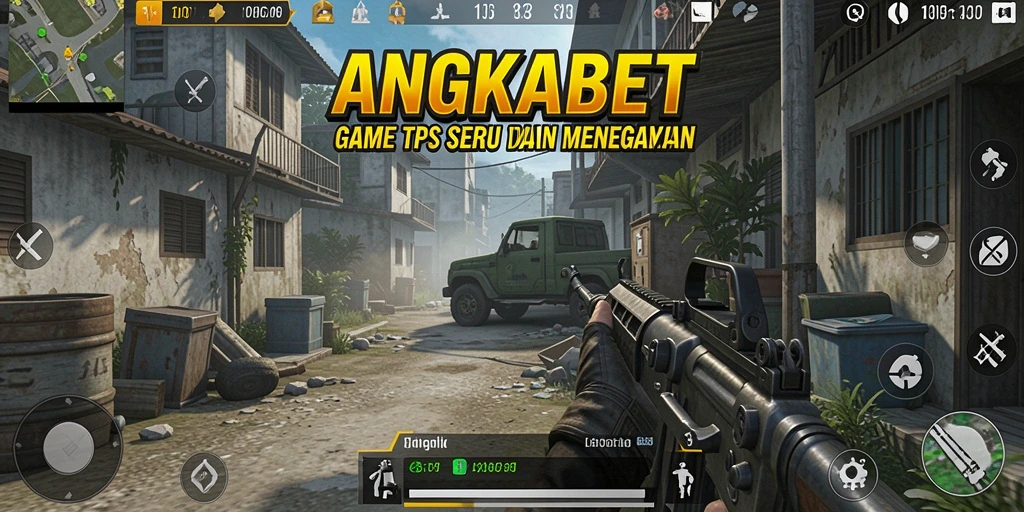 Tampilan gameplay seru dalam ANGKABET yang menegangkan.