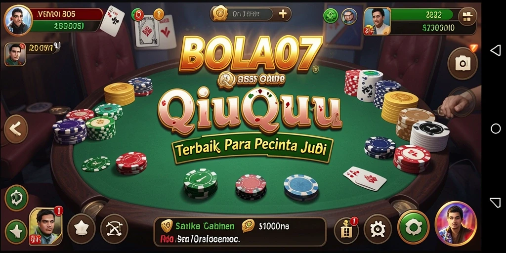 Tampilan gameplay QiuQiu yang menarik di BOLA07.