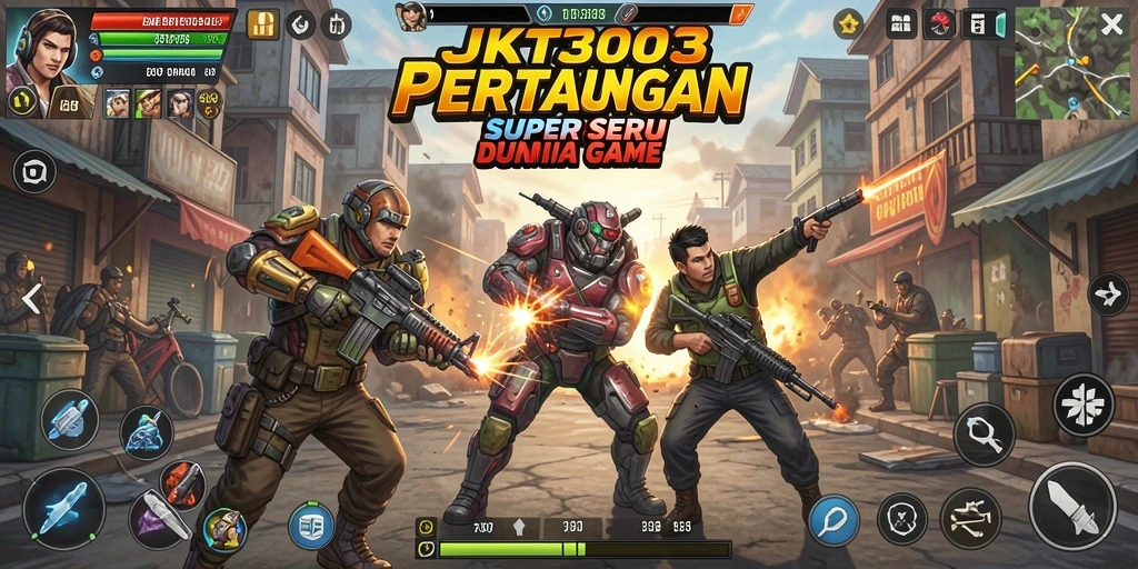 Tampilan aksi mendebarkan dalam permainan Fighting JKT303.
