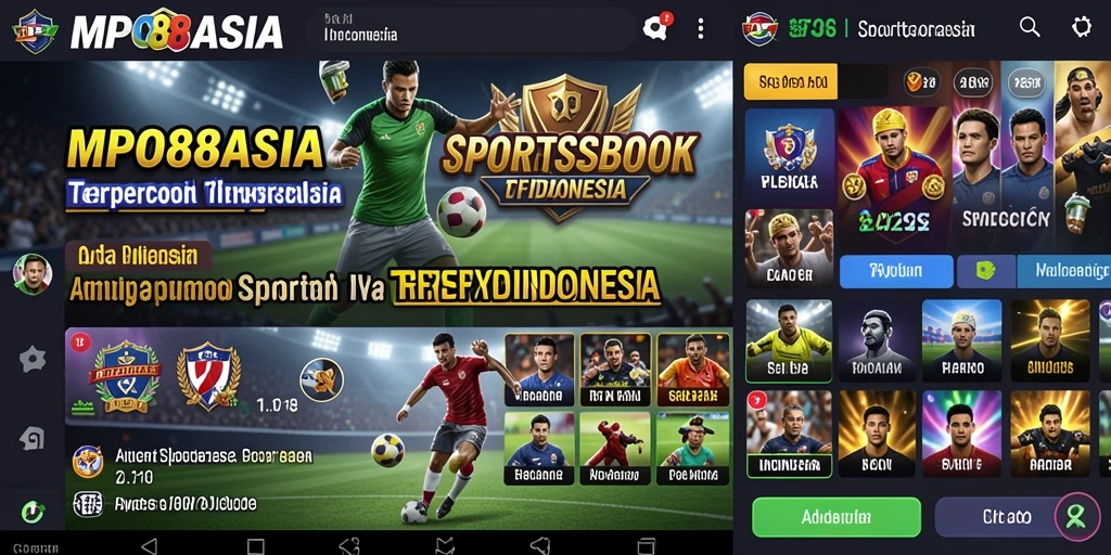 Tampilan menarik dari gameplay Sportsbook MPO88ASIA.
