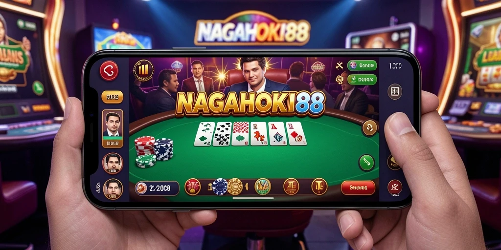 Tampilan gameplay Live Casino yang seru dan interaktif di NAGAHOKI88.
