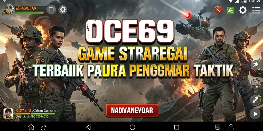 Tampilan gameplay OCE69 yang menarik dan penuh strategi.