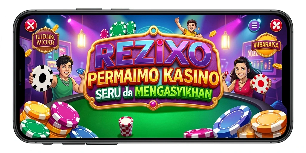 Tampilan gameplay yang menarik dalam REZIXO.