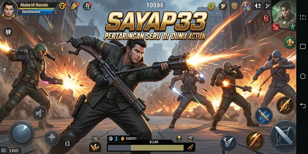 Tampilan menarik dalam gameplay seru SAYAP33.