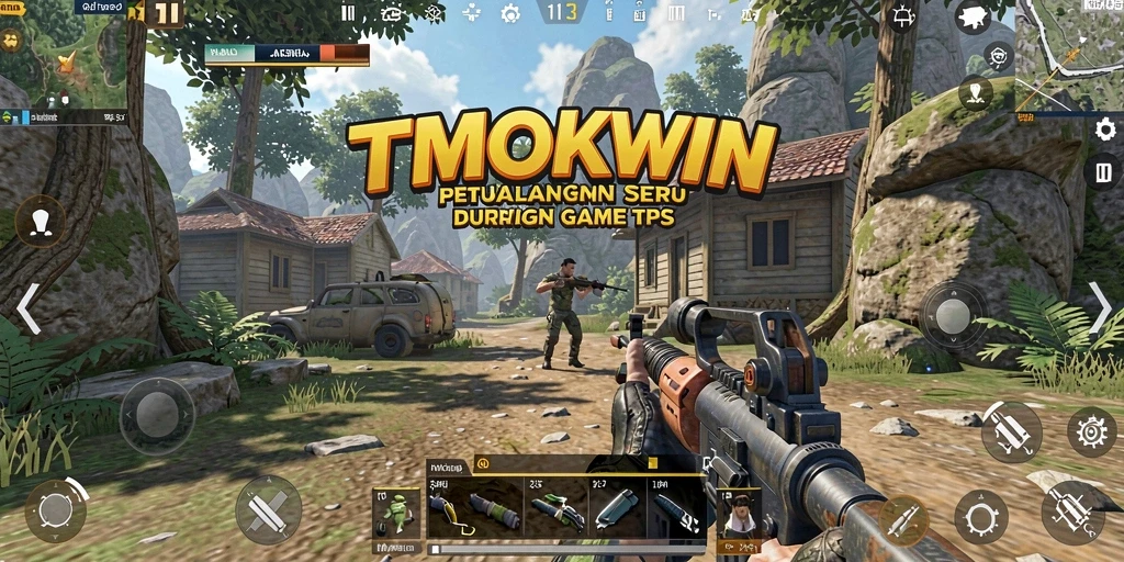 Tampilan gameplay TMOKWIN yang seru dan mendebarkan.